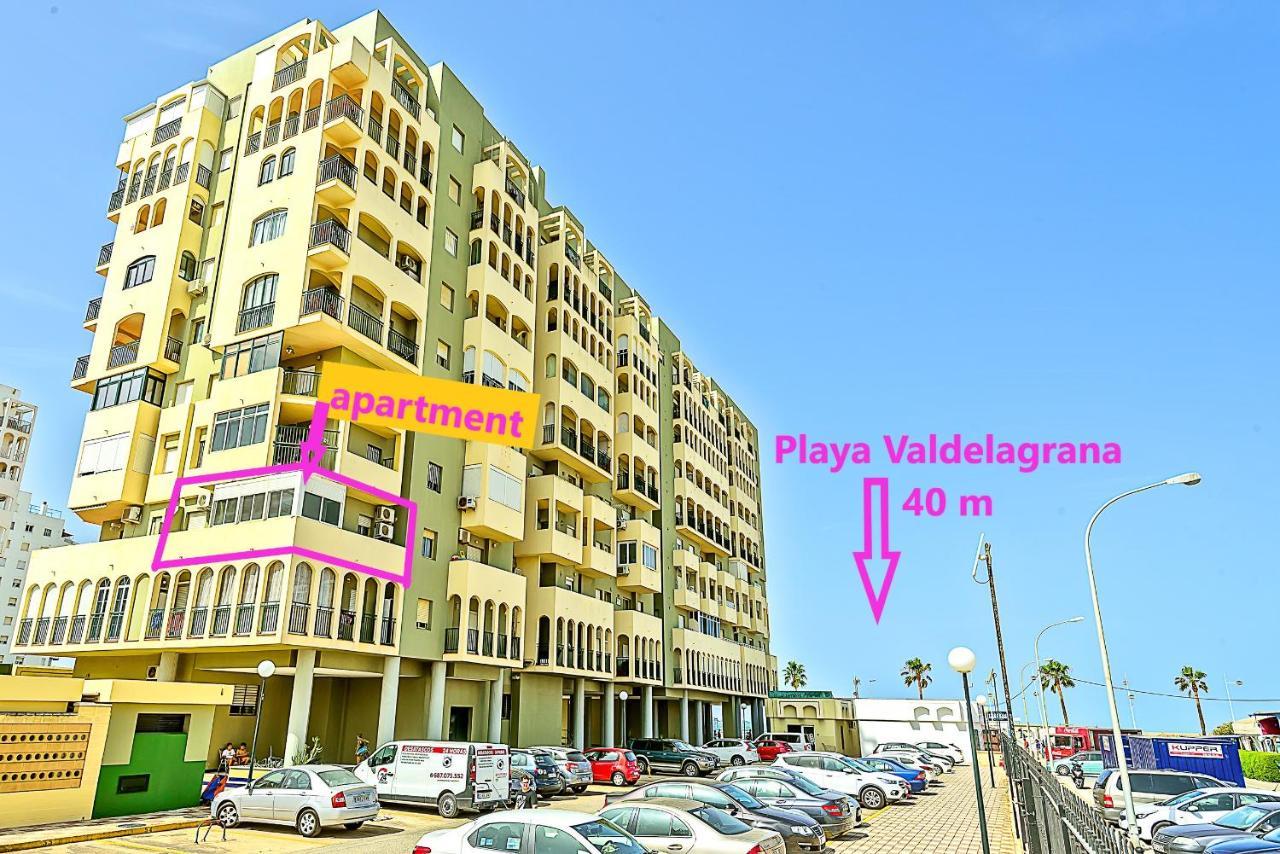 Ocean View Beach Apartment With Pool & Balconies El Puerto de Santa María Eksteriør bilde